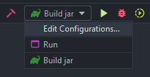 run configurations